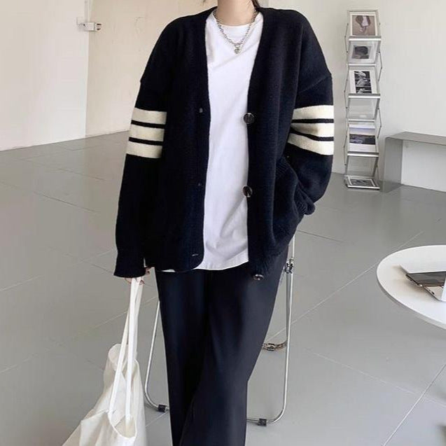 Kvinnors bekväma oversized kofta Mirla-Eva Jonsson