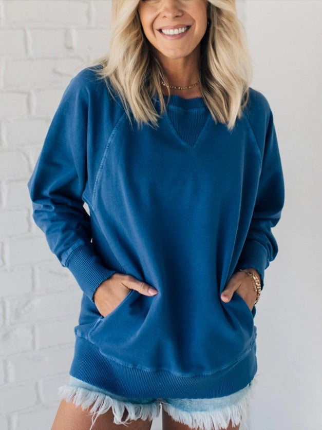 Kvinnors bekväma oversized sweatshirt med avslappnad design Mirla-Eva Jonsson