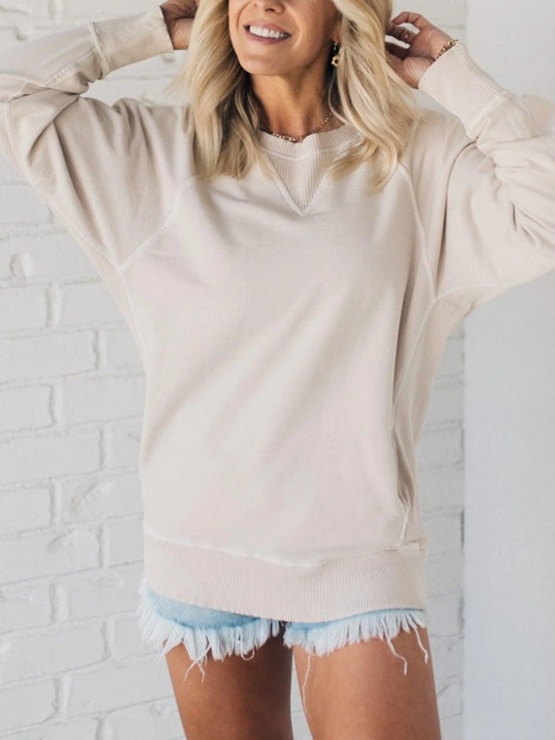 Kvinnors bekväma oversized sweatshirt med avslappnad design Mirla-Eva Jonsson