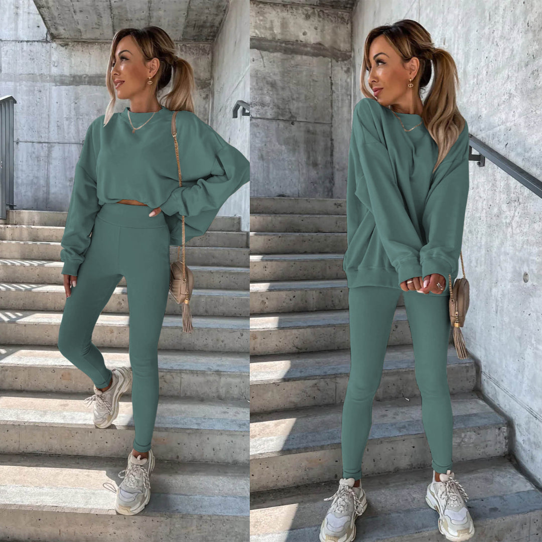 Kvinnors bekväma sportloungewear med vida ärmar Eva Jonsson-Eva Jonsson
