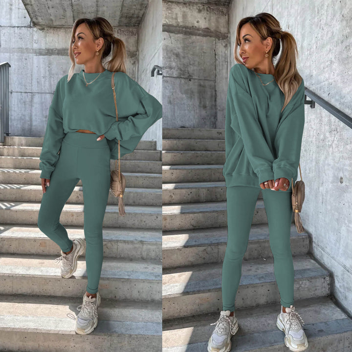 Kvinnors bekväma sportloungewear med vida ärmar Eva Jonsson-Eva Jonsson