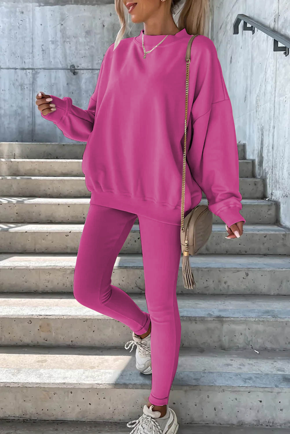 Kvinnors bekväma sportloungewear med vida ärmar Eva Jonsson-Eva Jonsson