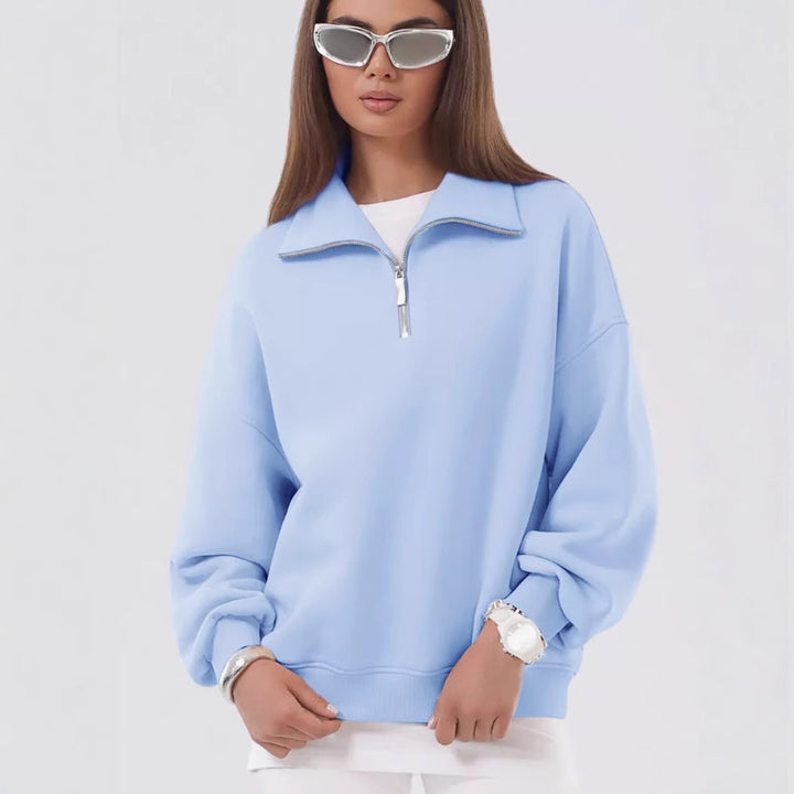 Kvinnors bekväma ståkrage sweater Mirla-Eva Jonsson