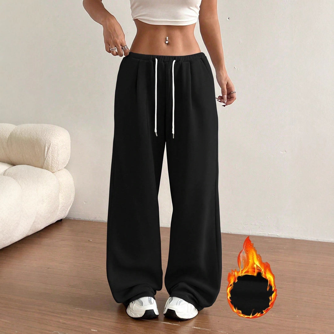 Kvinnors bekväma sweatpants med avslappnad passform och sidofickor Mirla-Eva Jonsson