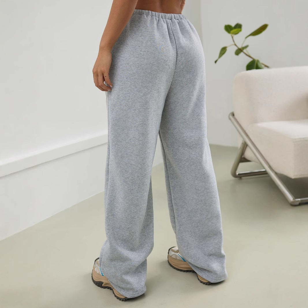 Kvinnors bekväma sweatpants med avslappnad passform och sidofickor Mirla-Eva Jonsson