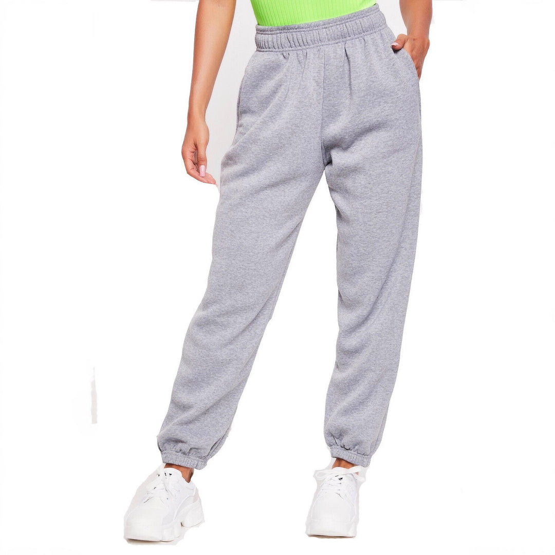 Kvinnors bekväma sweatpants med elastisk midja och muddar Mirla-Eva Jonsson