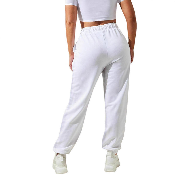 Kvinnors bekväma sweatpants med elastisk midja och muddar Mirla-Eva Jonsson