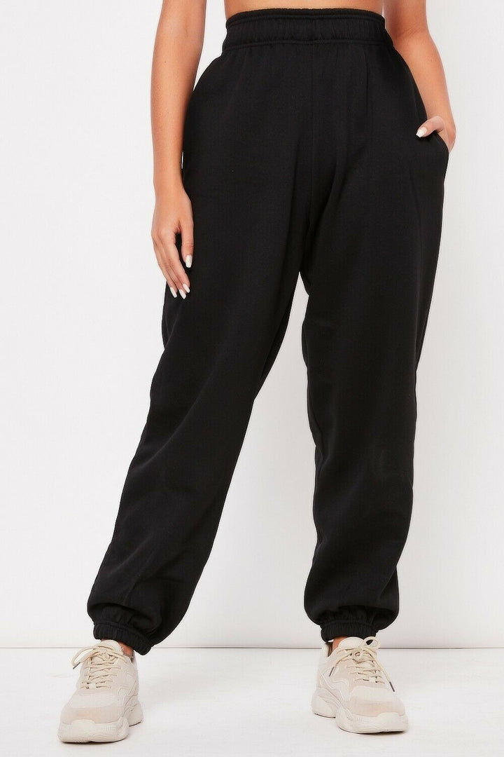 Kvinnors bekväma sweatpants med elastisk midja och muddar Mirla-Eva Jonsson