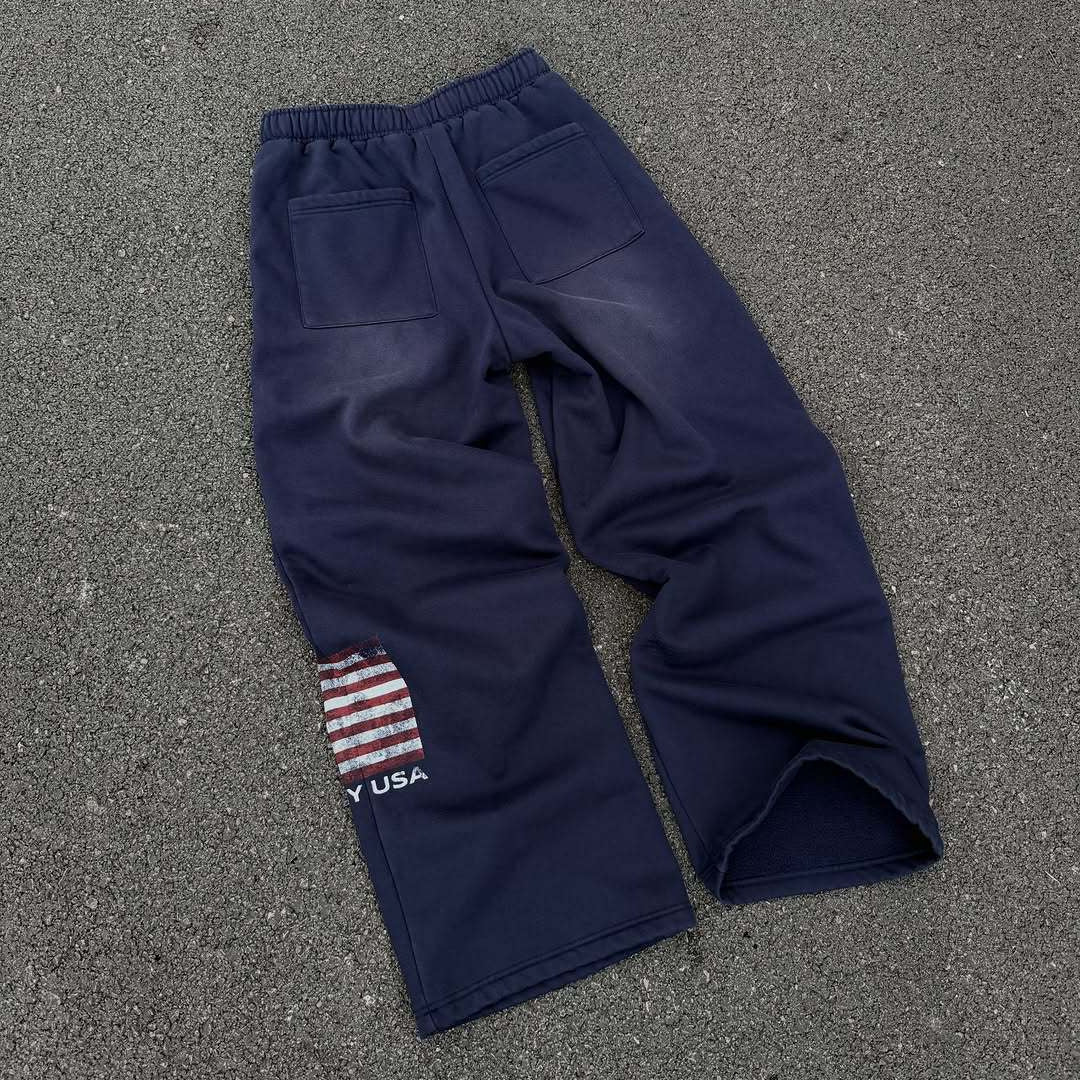 Kvinnors bekväma sweatpants med elastisk midja och sidofickor Mirla-Eva Jonsson