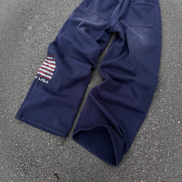 Kvinnors bekväma sweatpants med elastisk midja och sidofickor Mirla-Eva Jonsson