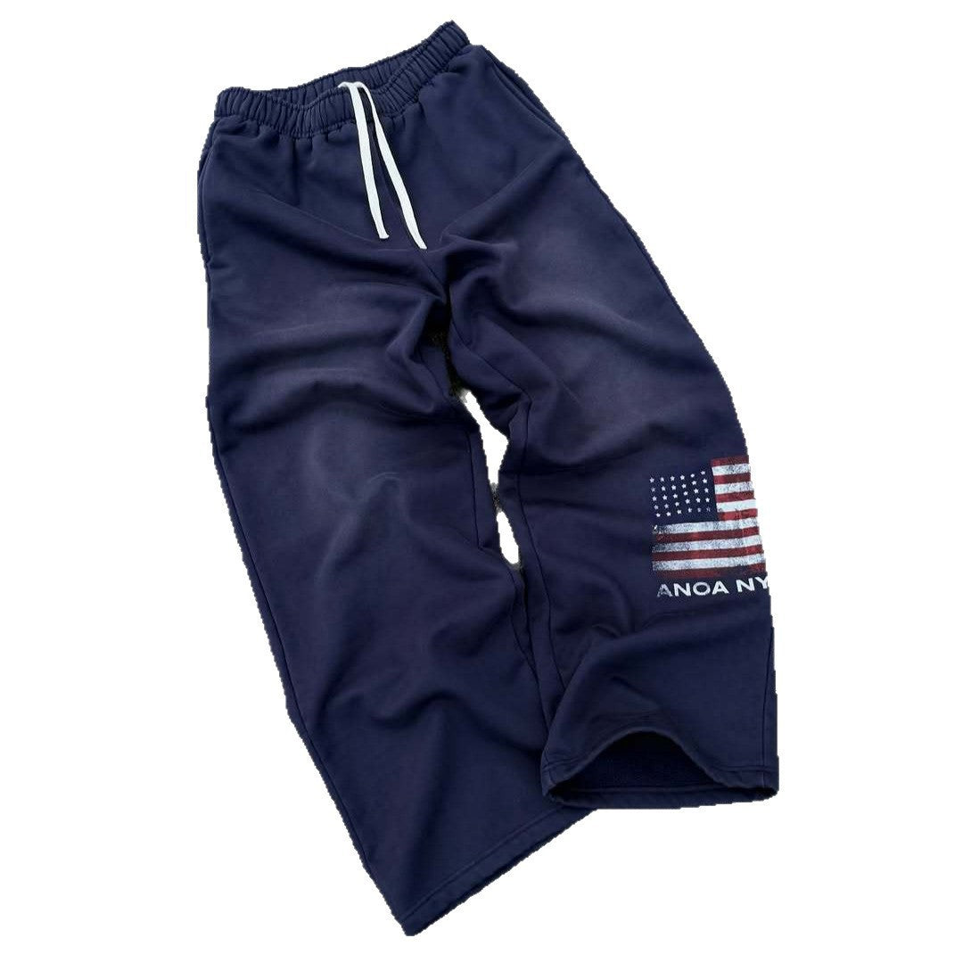 Kvinnors bekväma sweatpants med elastisk midja och sidofickor Mirla-Eva Jonsson