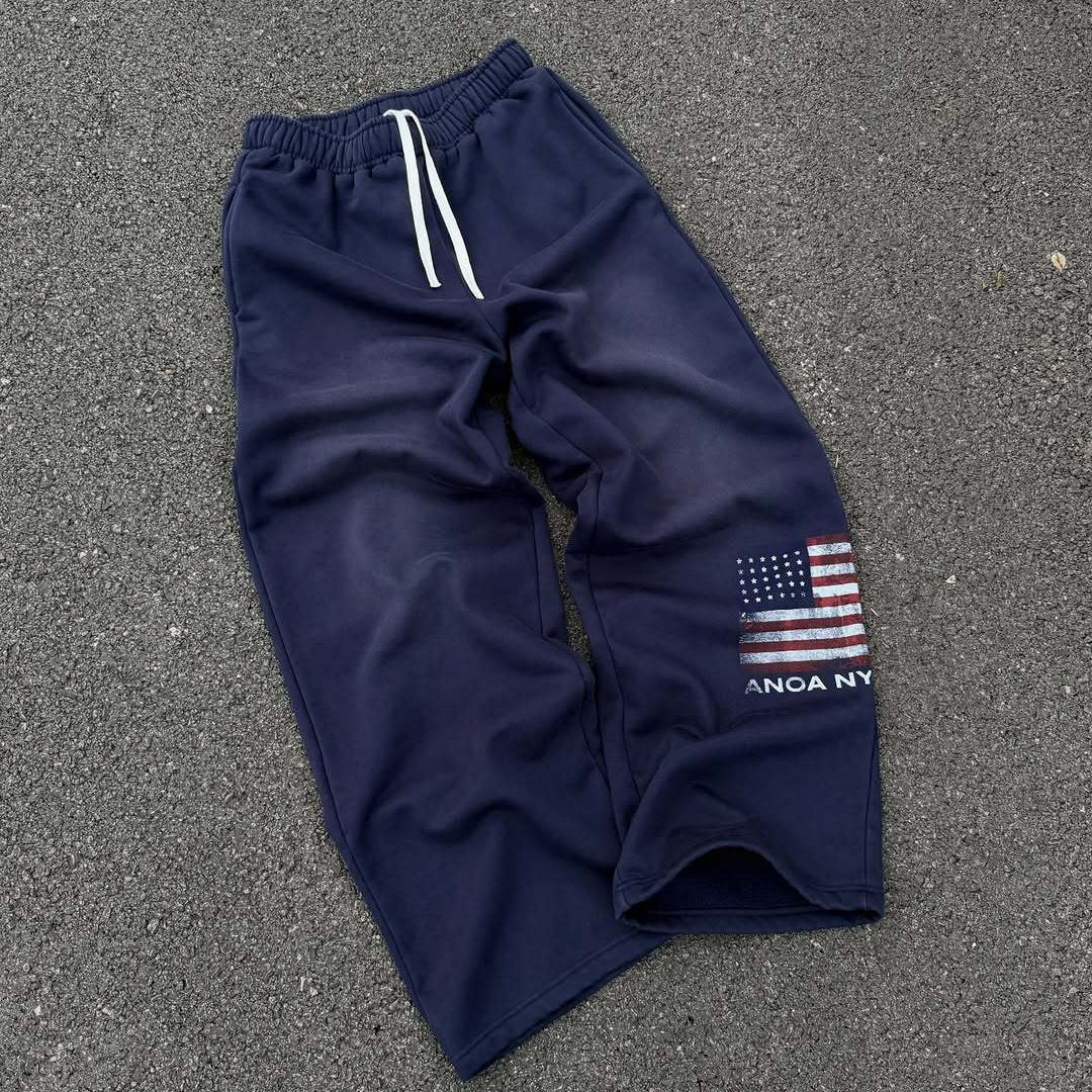 Kvinnors bekväma sweatpants med elastisk midja och sidofickor Mirla-Eva Jonsson
