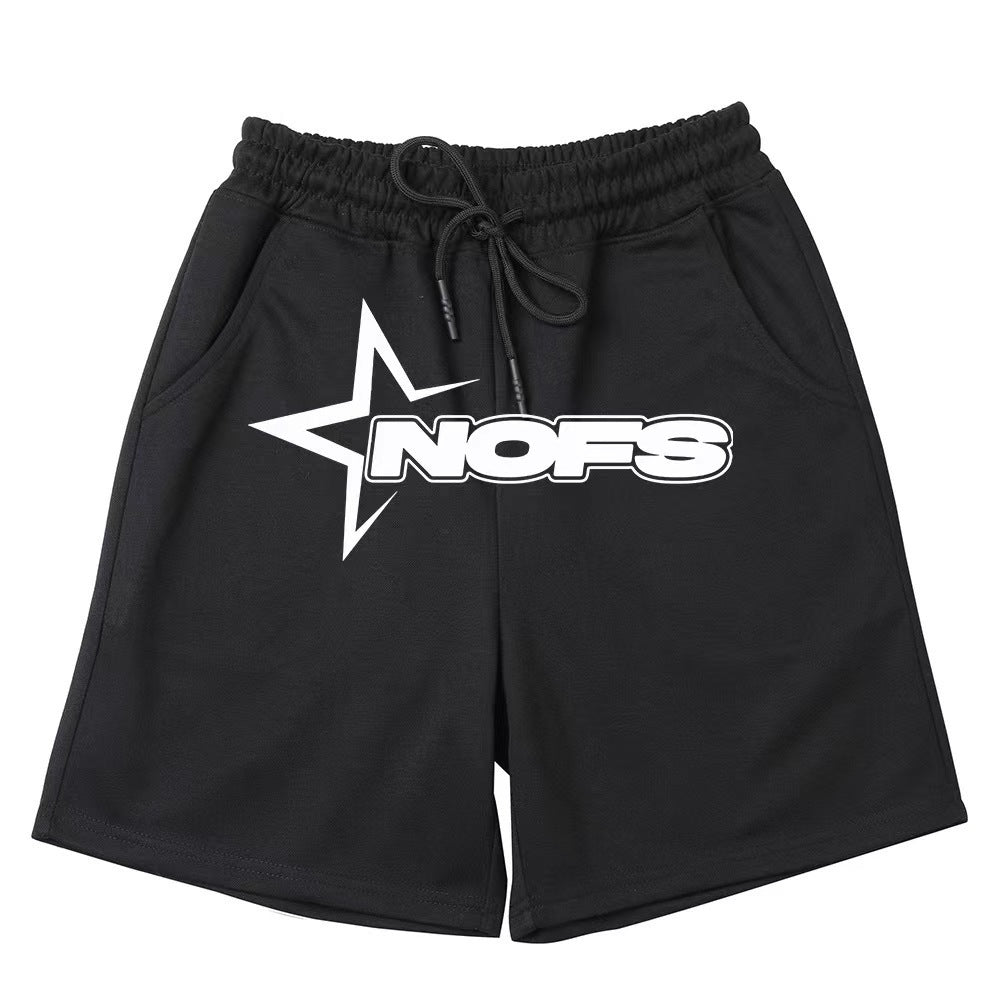Kvinnors bekväma sweatshorts med elastisk linning och sidofickor Mirla-Eva Jonsson