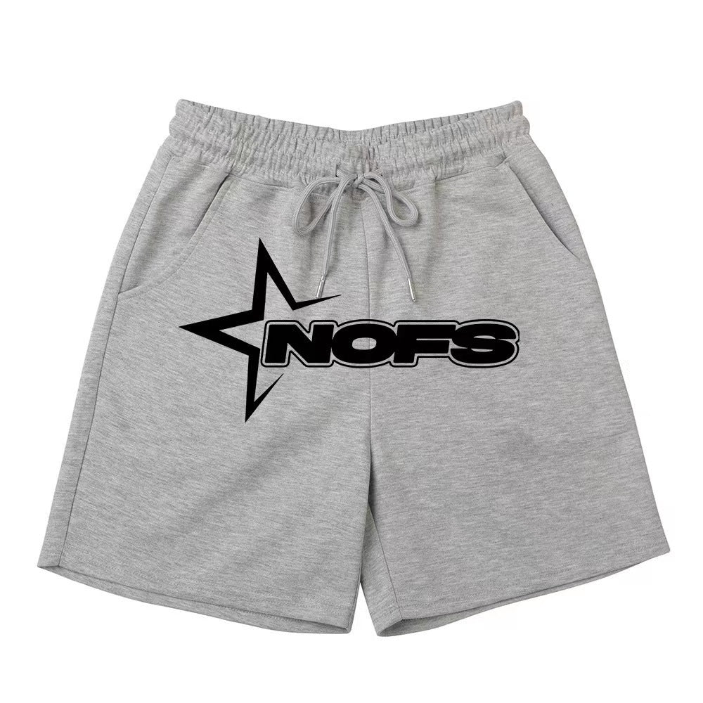 Kvinnors bekväma sweatshorts med elastisk linning och sidofickor Mirla-Eva Jonsson