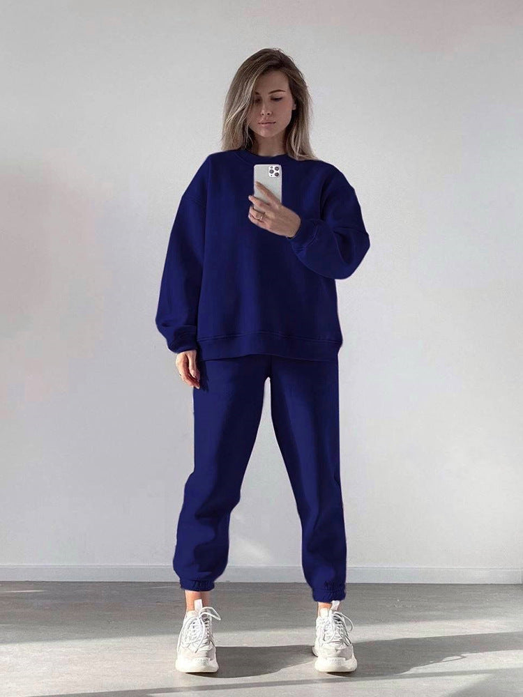 Kvinnors bekväma träningsdräkt med elastiskt midjeband och bekväm passform Mirla-Eva Jonsson