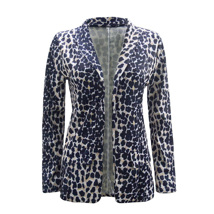 Kvinnors blazer med stiligt ormsmönster och elegant snitt-Eva Jonsson