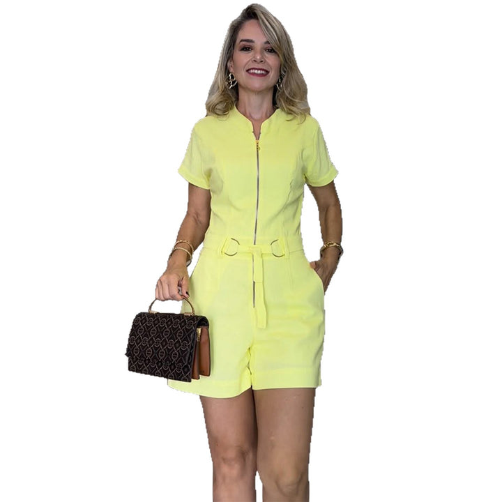 Kvinnors byxdress med skräddarsydd passform och elegant dragkedja Mirla-Eva Jonsson