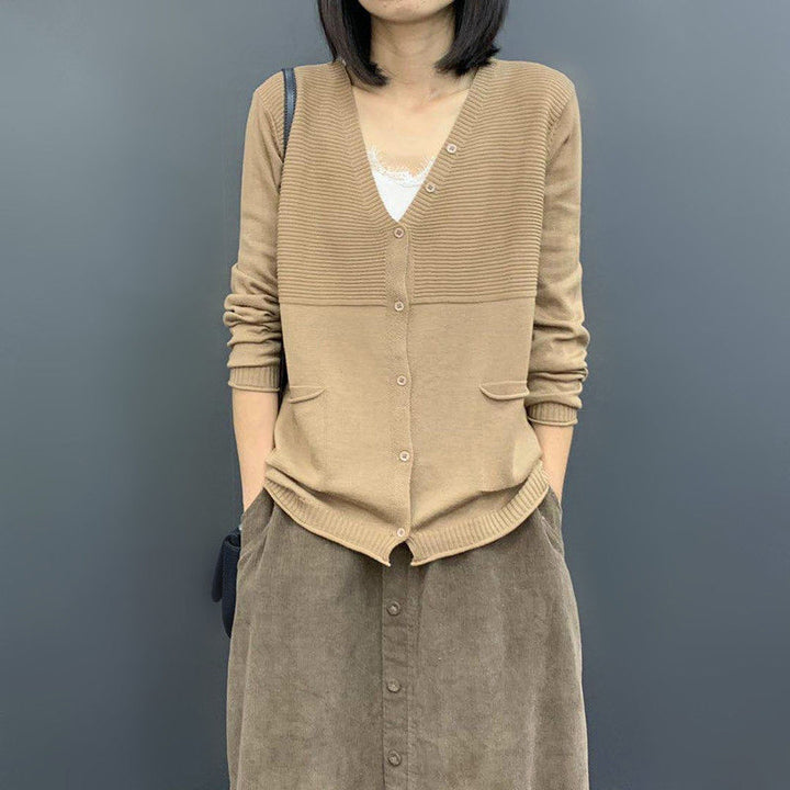 Kvinnors cardigan med texturerade detaljer Mirla-Eva Jonsson