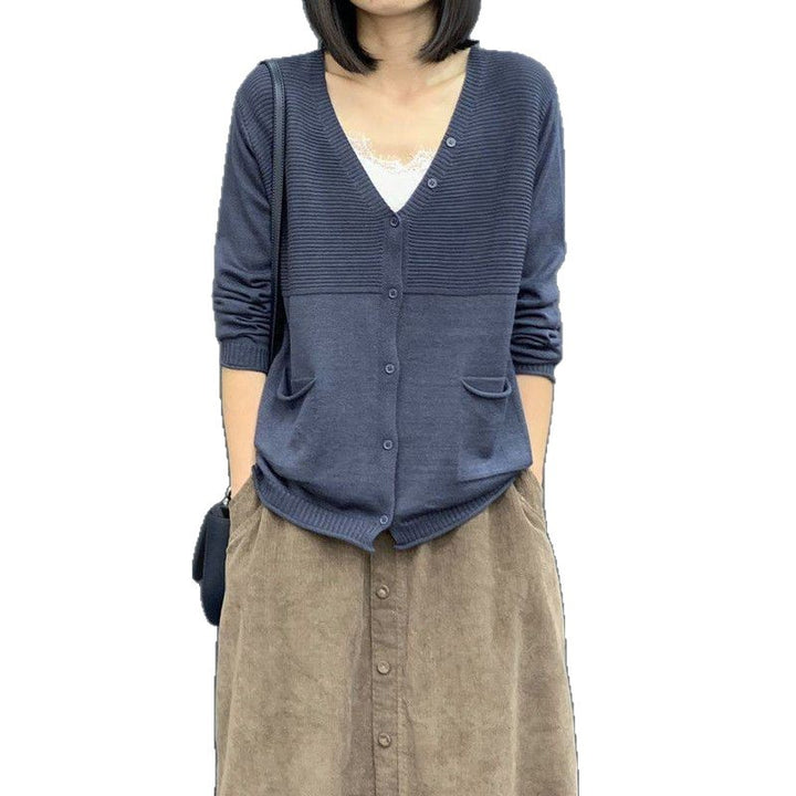 Kvinnors cardigan med texturerade detaljer Mirla-Eva Jonsson