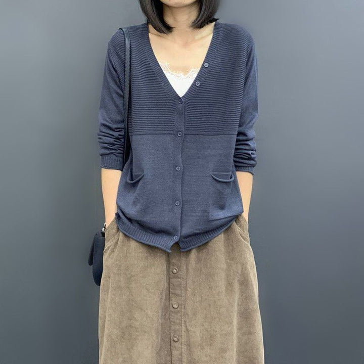 Kvinnors cardigan med texturerade detaljer Mirla-Eva Jonsson