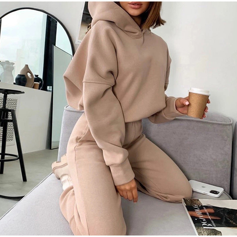Kvinnors casual hoodie jumpsuit med praktiska fickor och modern passform Mirla-Eva Jonsson