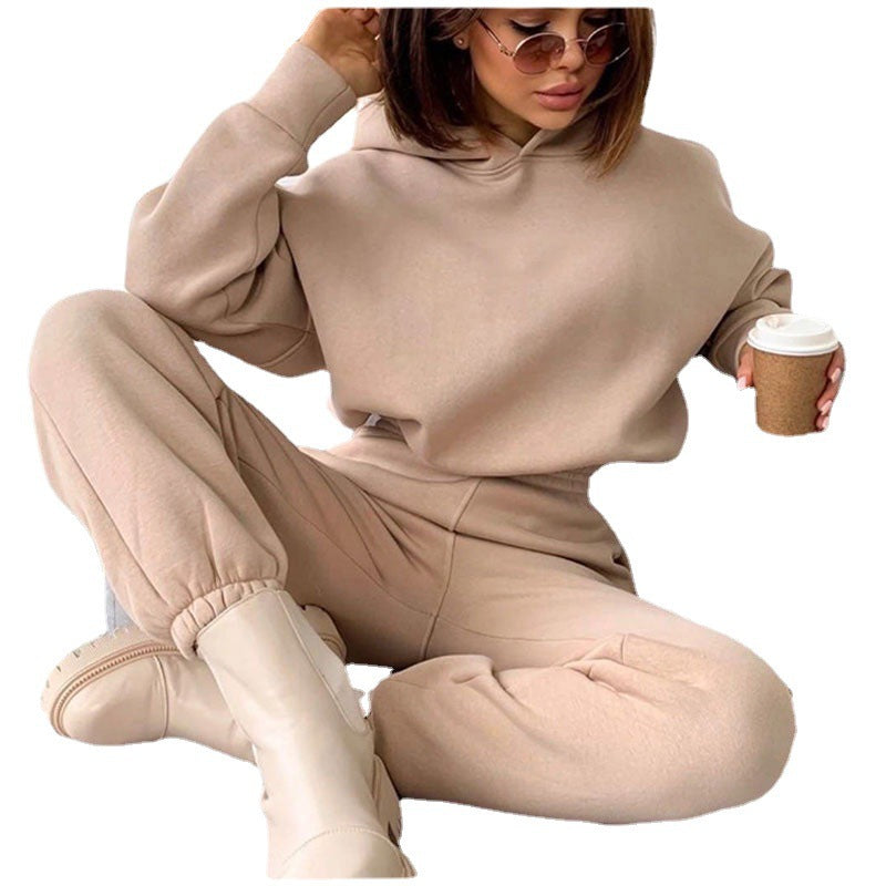 Kvinnors casual hoodie jumpsuit med praktiska fickor och modern passform Mirla-Eva Jonsson