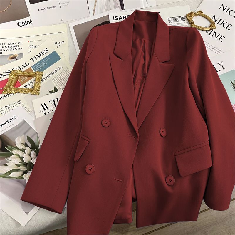 Kvinnors dubbelknäppt blazer med elegant snitt Mirla-Eva Jonsson