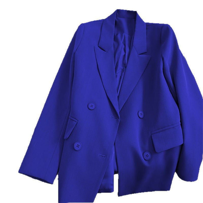 Kvinnors dubbelknäppt blazer med elegant snitt Mirla-Eva Jonsson