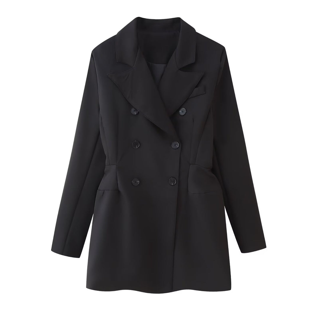 Kvinnors elegant blazerjacka med slim fit Mirla-Eva Jonsson