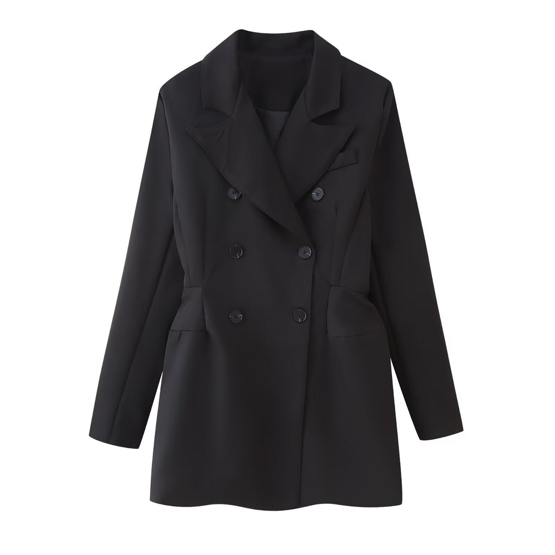 Kvinnors elegant blazerjacka med slim fit Mirla-Eva Jonsson