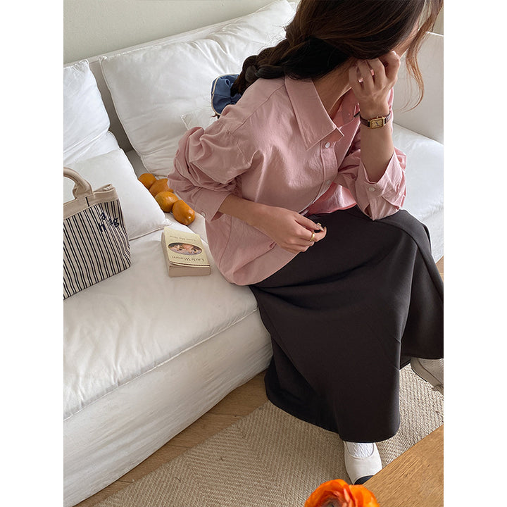 Kvinnors elegant blus med exakt passform och fina detaljer Mirla-Eva Jonsson