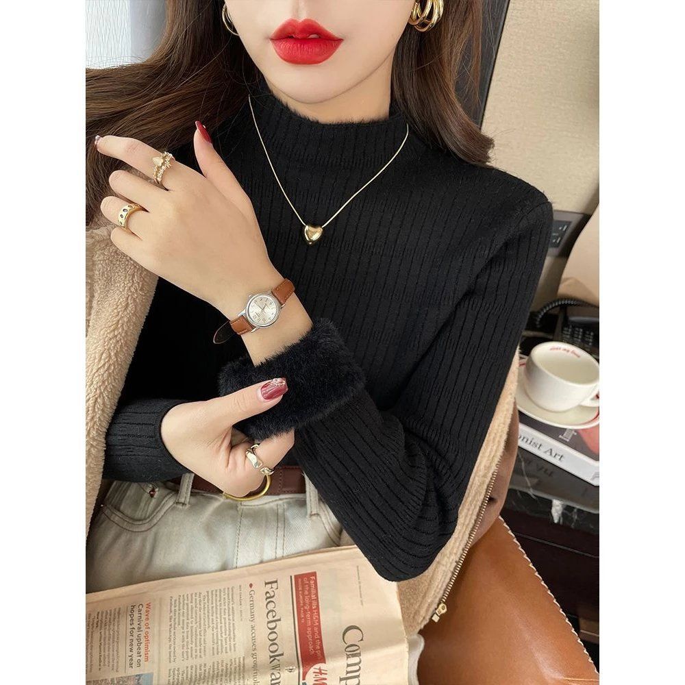 Kvinnors elegant klocka med fint läderarmband och klassisk urtavla Mirla-Eva Jonsson