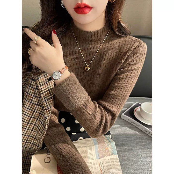 Kvinnors elegant klocka med fint läderarmband och klassisk urtavla Mirla-Eva Jonsson