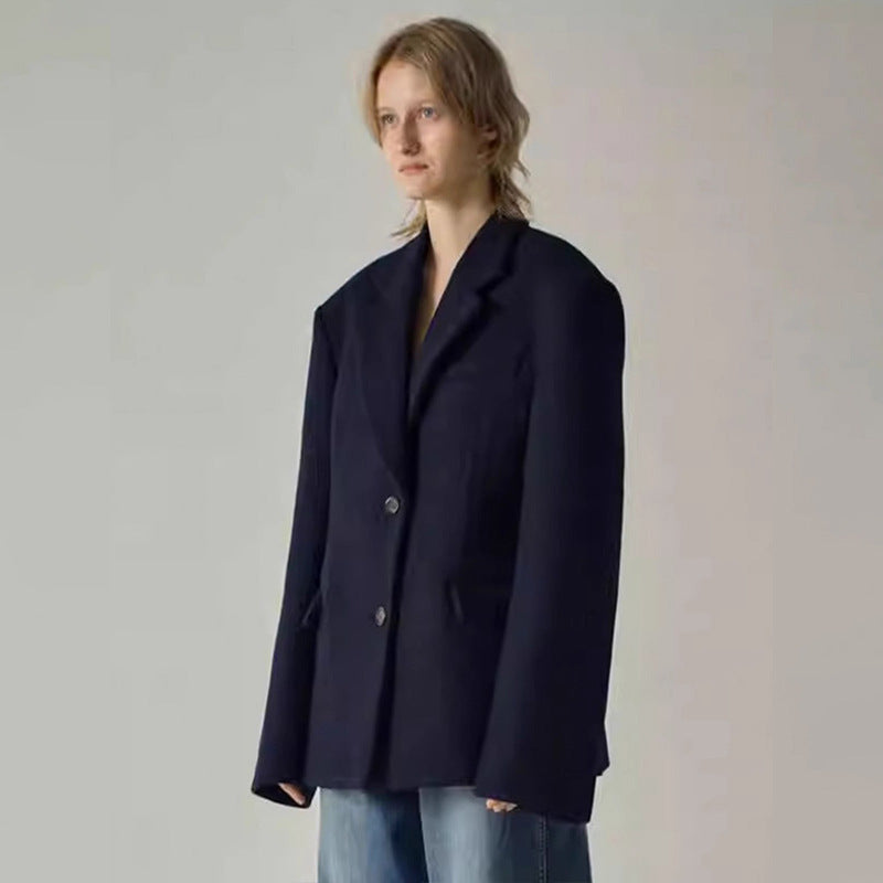 Kvinnors elegant oversized blazer med sofistikerad inre jacka Mirla-Eva Jonsson