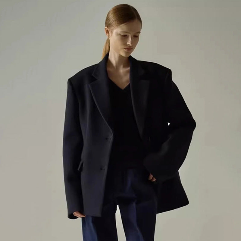 Kvinnors elegant oversized blazer med sofistikerad inre jacka Mirla-Eva Jonsson