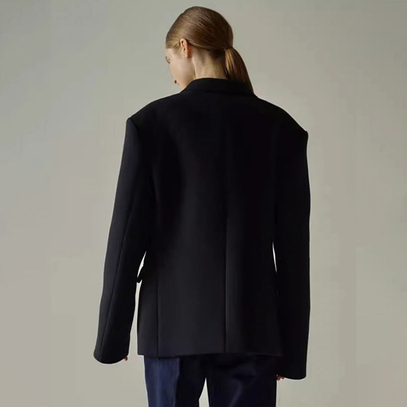 Kvinnors elegant oversized blazer med sofistikerad inre jacka Mirla-Eva Jonsson