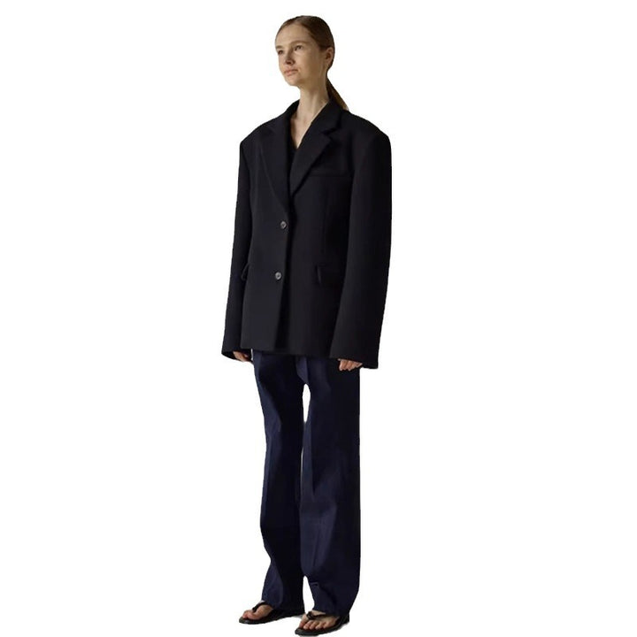 Kvinnors elegant oversized blazer med sofistikerad inre jacka Mirla-Eva Jonsson
