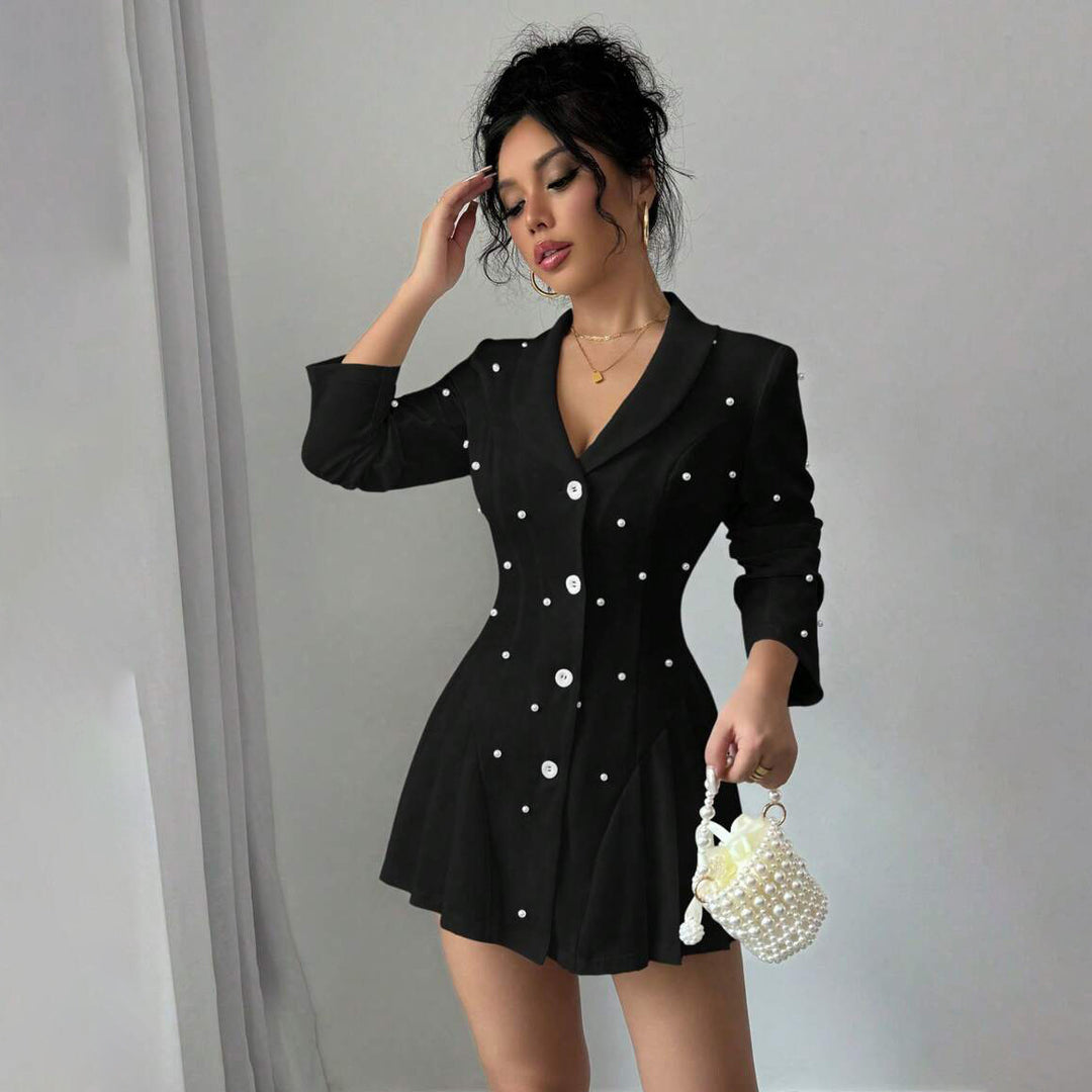 Kvinnors eleganta blazer klänning Mirla-Eva Jonsson
