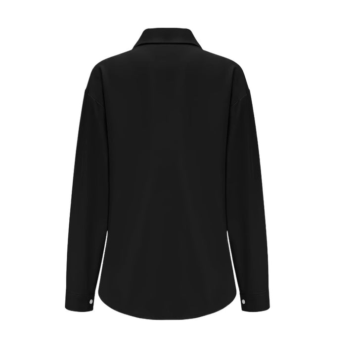 Kvinnors eleganta blus med fickor och stilren skärning Mirla-Eva Jonsson