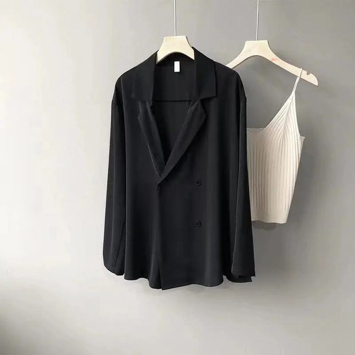 Kvinnors eleganta kavaj set med trendiga shorts Mirla-Eva Jonsson