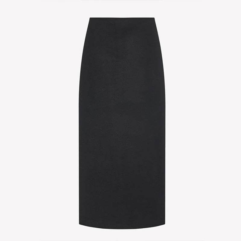 Kvinnors eleganta maxikjol med hög midja och minimalistisk silhuett Mirla-Eva Jonsson
