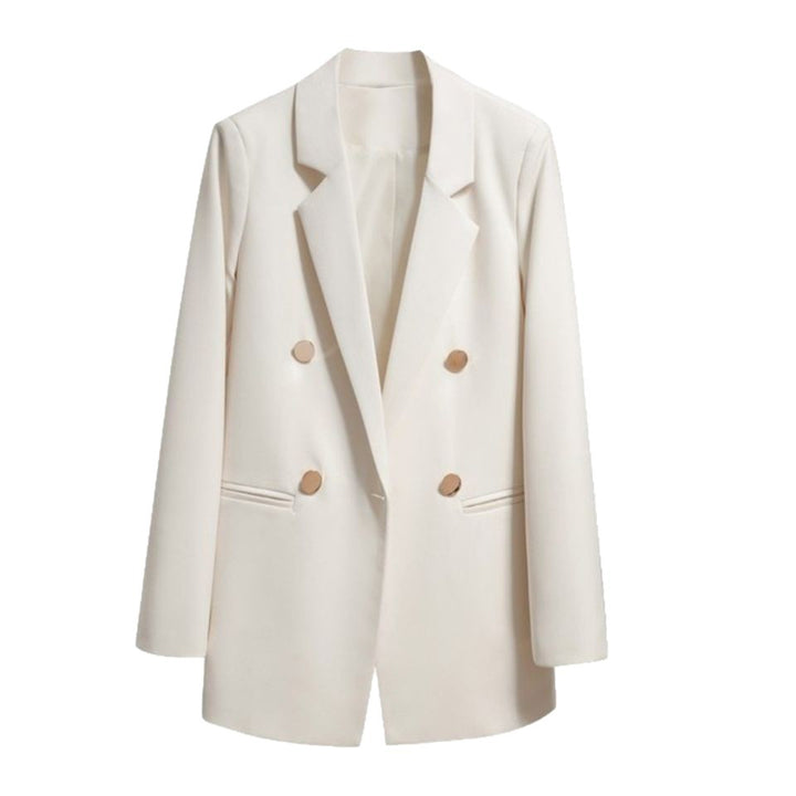 Kvinnors eleganta och moderna snitt blazer med dubbel knappslå Mirla-Eva Jonsson