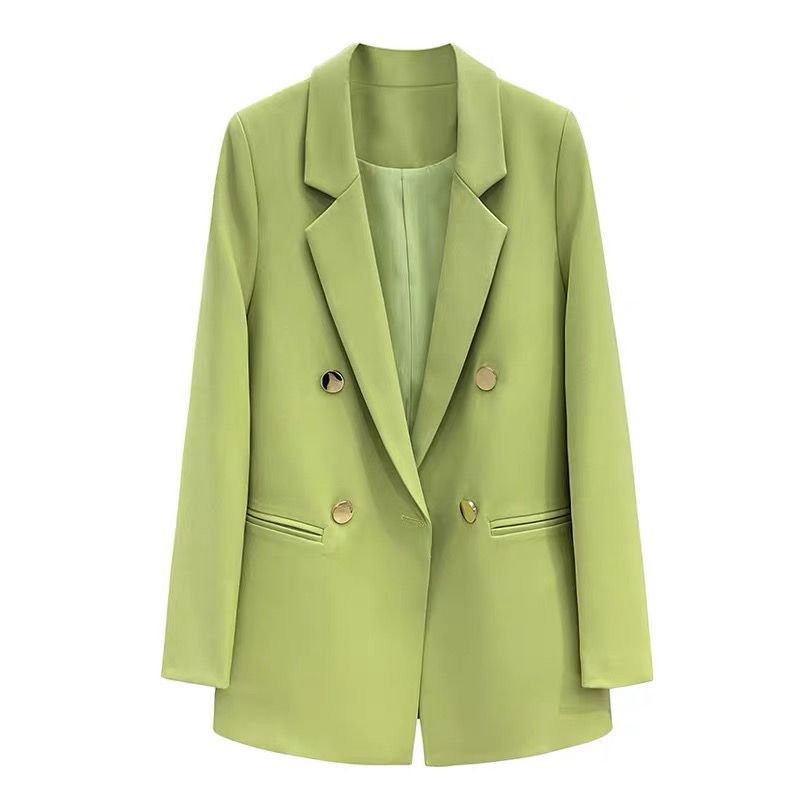 Kvinnors eleganta och moderna snitt blazer med dubbel knappslå Mirla-Eva Jonsson