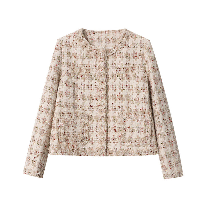 Kvinnors eleganta och strukturerade bouclejacka Mirla-Eva Jonsson