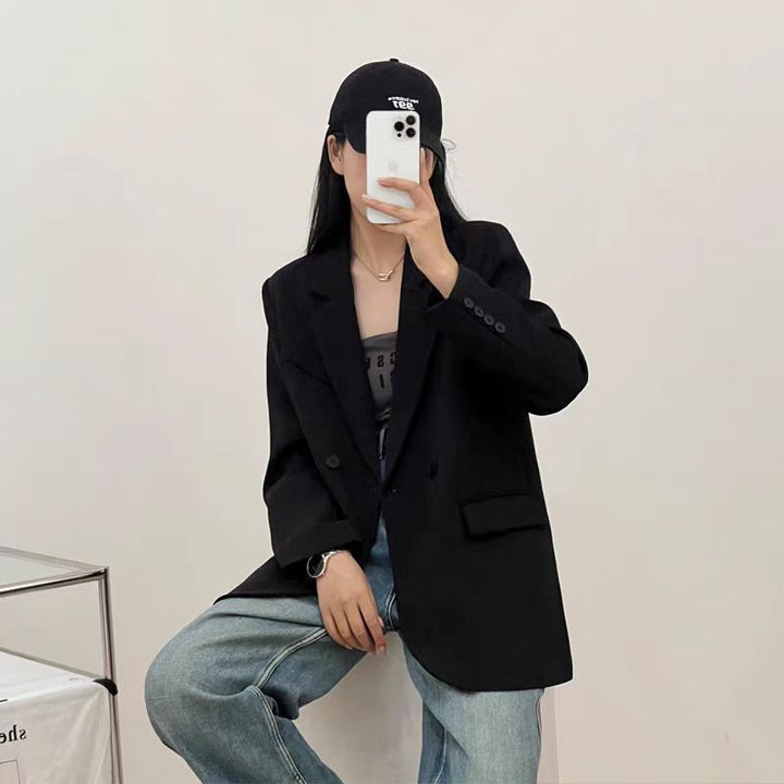 Kvinnors eleganta oversize blazer med strukturerad skärning Mirla-Eva Jonsson