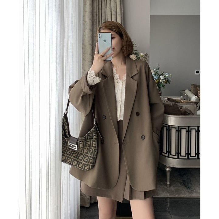 Kvinnors eleganta oversizejacka Mirla-Eva Jonsson