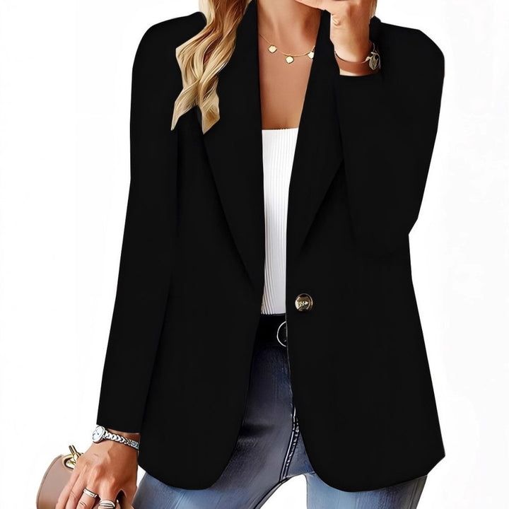 Kvinnors eleganta stickad blazer Mirla-Eva Jonsson