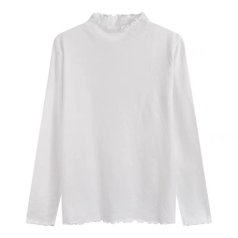 Kvinnors eleganta stickade topp med ribbad textur Mirla-Eva Jonsson
