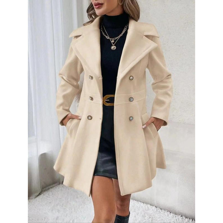 Kvinnors eleganta trench coat med skräddarsydd passform Mirla-Eva Jonsson