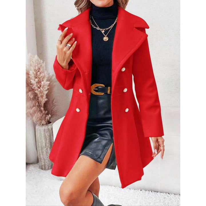 Kvinnors eleganta trench coat med skräddarsydd passform Mirla-Eva Jonsson